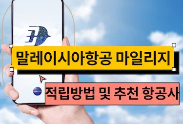 말레이시아항공 적립